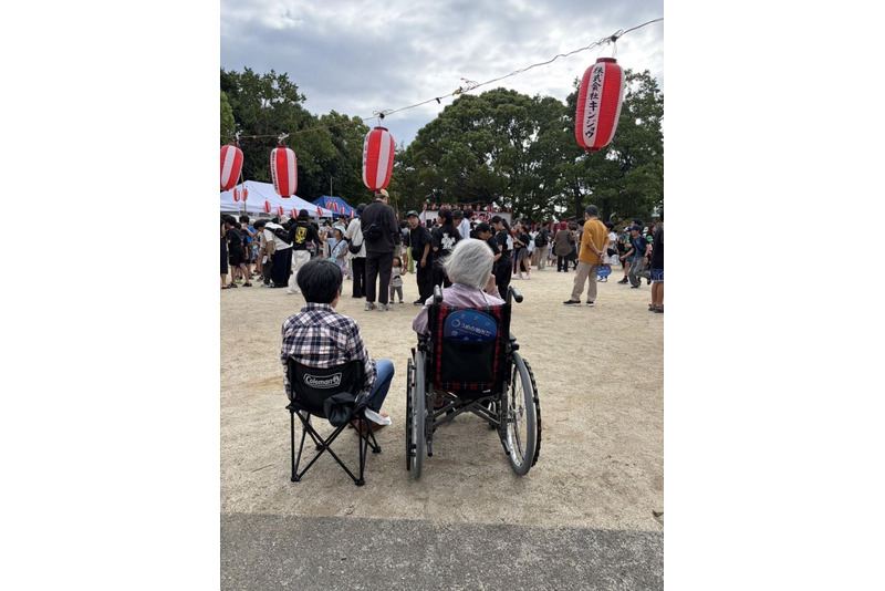 童女木祭りに参加しました